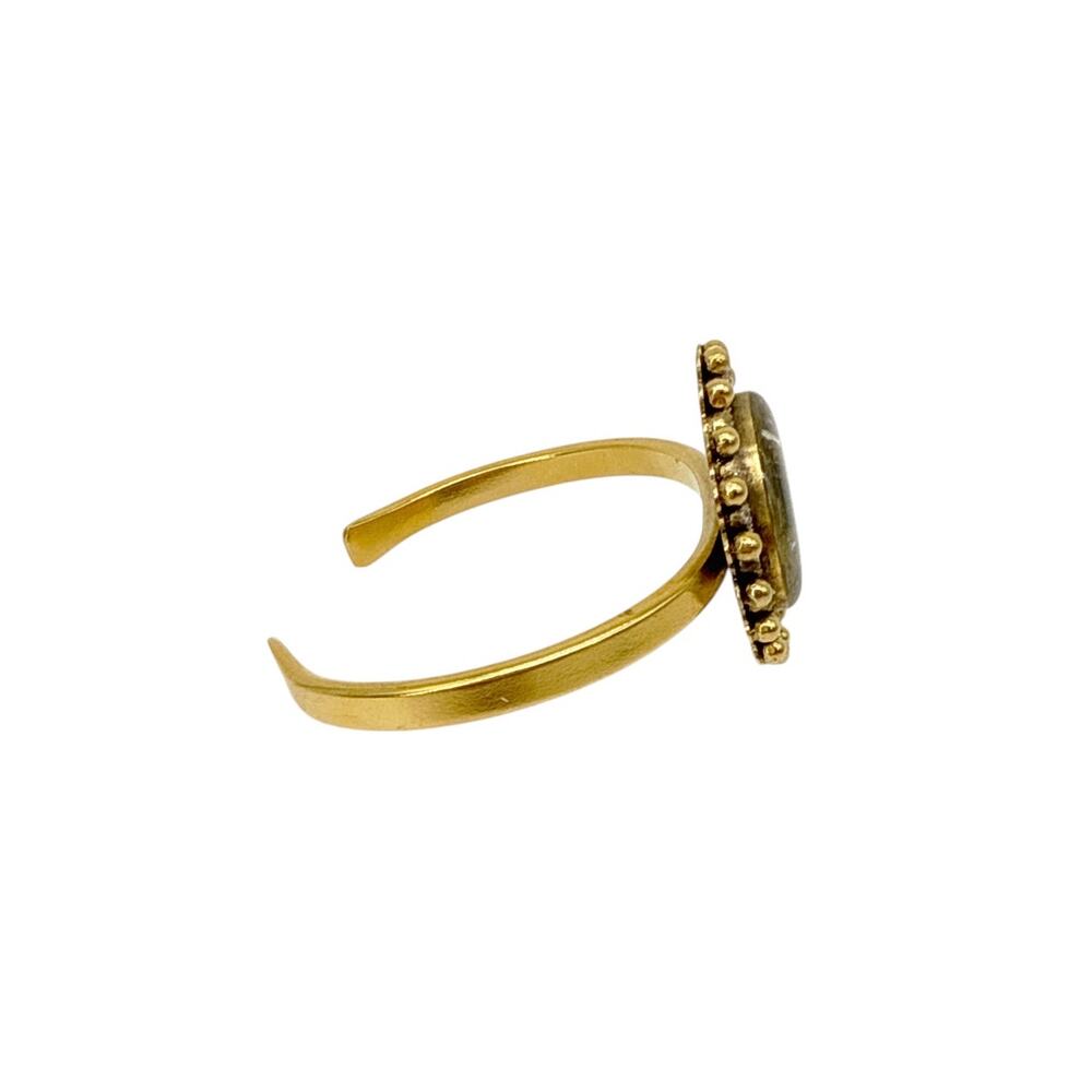 Virgins Saints & Angels Gold Bracelet with Silver Medallion - Picture 3 of 9